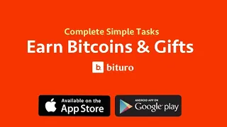 BITURO app: guadagna dollari $ su PayPal, criptomonete ( Bitcoin BTC o Ethereum ETH ), buoni Amazon