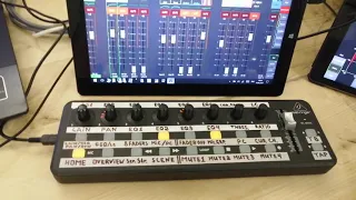 Behringer X-Touch Mini + Mixing Station на Windows (Пример настройки)