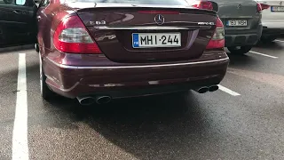 Mercedes E63 amg W211 exhaust sound