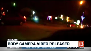 Evansville shooting body camera video released