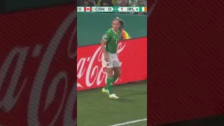 World Cup 2023 Highlights: Katie McCabe's Unforgettable Goal - Ireland vs Canada (short version)