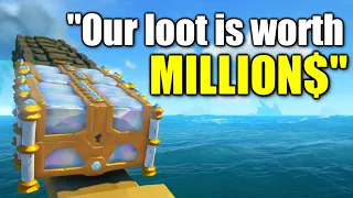 Stealing the BIGGEST HAUL in Sea of Thieves