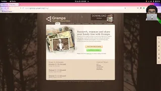 Gramps Genealogy App for Linux, Windows, or Macs