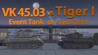 WOT Blitz Face Off || VK 45.03 vs Tiger I