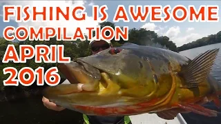 Fishing Is Awesome Compilation April 2016