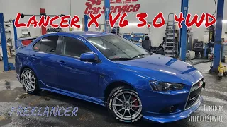 Собрали Lancer X V6 3.0 4WD - FREELANCER