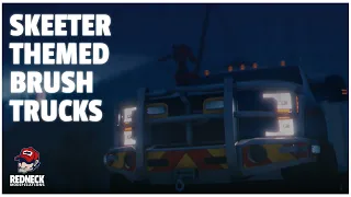 SKEETER Themed Fire Brush Trucks (4x4 & 6x6 Variants) | GTA V Vehicle Model Showcase | 4K