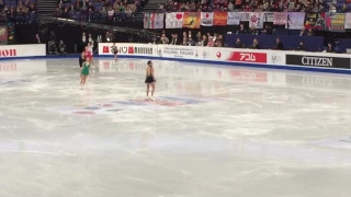 [ISU WC 2017] Ladies SP Warm-up, Dabin Choi 최다빈