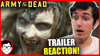 Army of the Dead (2021) Official Trailer REACTION! | Zack Snyder, Dave Bautista | Netflix