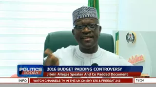 Politics Today: Jibrin, House Leadership, Trade Words Over Budget Padding