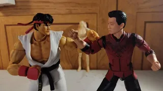 Ryu V.S Shang-Chi (Stop-motion)