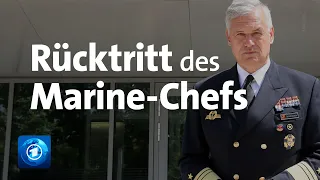 Nach Äußerungen zum Ukraine-Konflikt: Deutscher Marine-Chef Schönbach tritt ab