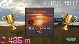 GT7 MUSIC RALLY #4 - GOLD MEDAL [8.485m] - Hungarian Dance No.5