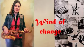 Scorpions - Wind of change / Ветер перемен - Саксофонистка Валерия Котельникова