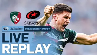 🔴 LIVE REPLAY | PREMIERSHIP FINAL 21/22! | Leicester Tigers v Saracens | Gallagher Premiership Rugby