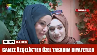 Gamze Özçelik'ten özel tasarım kıyafetler