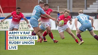 Army v RAF LIVE: Inter Services men’s rugby union