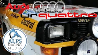 AUDI Ur Quattro S1 SPECIAL | flat out & epic sound | Group B 5 cylinder turbo [HD]