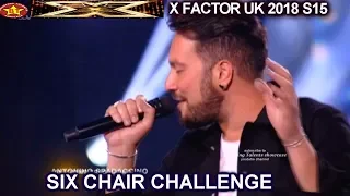 Antonino Spadaccino and Jacqueline Faye | Six Chair Challenge X Factor UK 2018