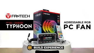 FANTECH FB 302 Typhoon | ARGB Casing Fan | Build Experience