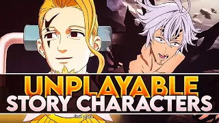 Seven Deadly Sins Story Characters That Are Still Not Playable In Game !(Compilation)