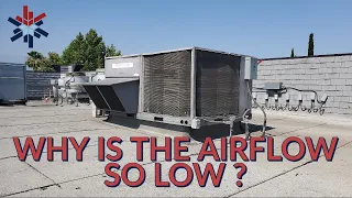 WHY IS THE AIRFLOW SO LOW?