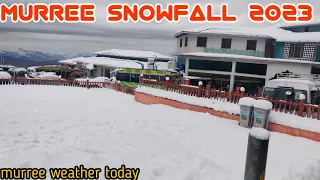 Murree snowfall 2023 | Murree live today | murree weather today