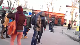 Odessa party flashmob В память Кузьмы Скрябина