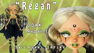 OOAK Monster High Regan Halloween Custom Repaint by Skerioities