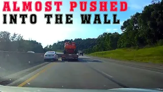 Bad Semi Truck Driver Skills & Fail. Truck Stop Madness.