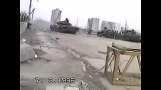 Уфимский СОБР, ведёт бой в окрестностях Грозного, 1996г.