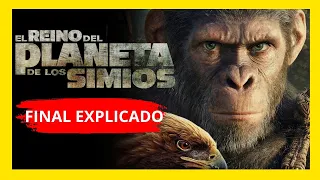 FINAL EXPLICADO del PLANETA DE LOS SIMIOS: NUEVO REINO