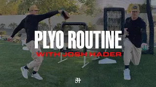 Build arm strength for baseball, following these simple plyo drills || Josh Hader's plyo routine