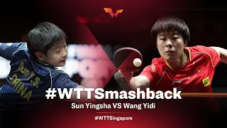 Wang Yidi vs Sun Yingsha | WTT Cup Finals Singapore FULL Match Replay