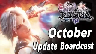 October Update Broadcast - Dissidia NT / Arcade broadcast (23/10/2019)