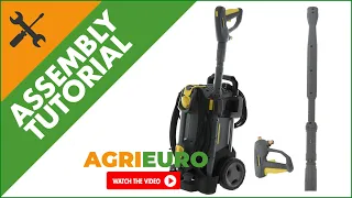 Karcher Pro HD 5/15 C EDITION PC Heavy-Duty Pressure Washer - Assembly Tutorial Video