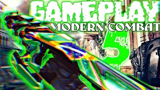 Joguei MODERN COMBAT 5: MOBILE FPS Depois de anos😬