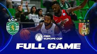 Sporting CP v Egis Kormend | Full Basketball Game | FIBA Europe Cup 2022-23