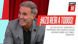 ¡HIZO REÍR A TODOS! La imperdible reflexión de #Ruggeri sobre los "doble camiseta"