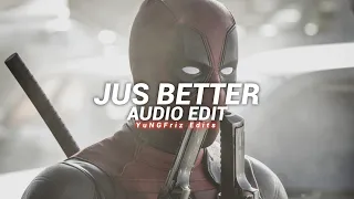 jus better (guitar remix) - yeat [edit audio]