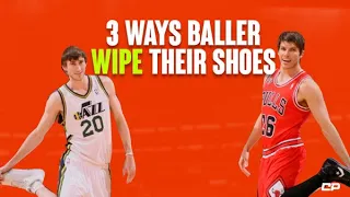 3 Ways How Ballers WIPE Their Shoes 👟 | Highlights #Shorts