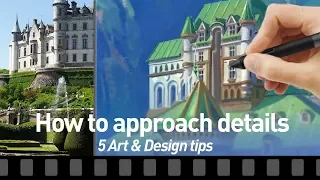 5 TIPS for adding DETAILs to your ART and DESIGN