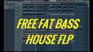 [FL Studio 12] How To Make A Simple Fat Bass House Music (FREE FAT BASS HOUSE FLP+ PRESESTS+EFFECTS)