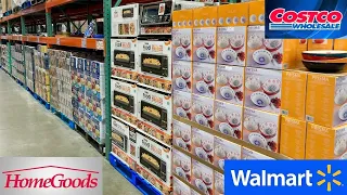 HOMEGOODS COSTCO WALMART KITCHENWARE DINNERWARE BLENDERS SHOP WITH ME SHOPPING STORE WALK THROUGH