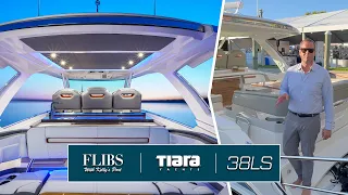 2023 Tiara 38LS at FLIBS, Complete Walkthrough, 2023 Deliveries Available