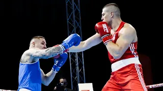 Dusan Veletić (SRB) vs. Luka Pratlijačić (CRO) European Boxing Championships 2024 SF's (92+kg)