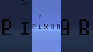 Pixar Intro in Minecraft #shorts #animation #minecraft