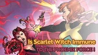 Is Scarlet Witch immune to the Phoenix Force! 🌟🔥