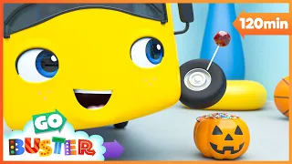 Buster's Wobbly Tooth Halloween | Go Buster | Moonbug Kids - Cartoons & Toys