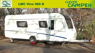 LMC Vivo 580 D (2021) - Bugküche und Heckbad auf nur 5,72 Länge. Geht das?  - Roomtour|Clever Campen